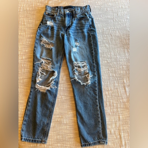 Aeropostale Distressed Mom Jeans | Size 00 - Picture 2 of 9